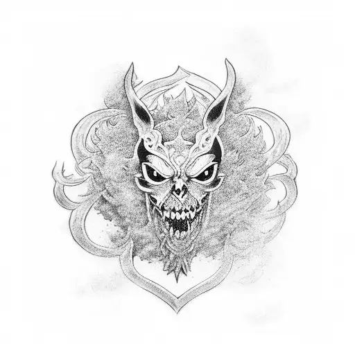 black clover tattoo design idea
