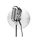 microphone  tattoo design idea