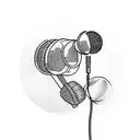 microphone  tattoo design idea