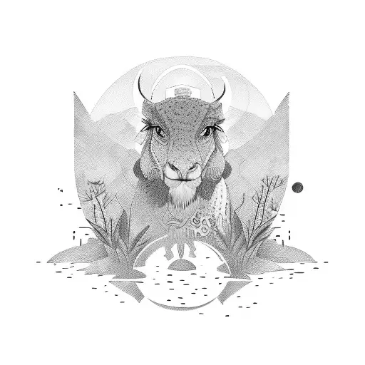 farming tattoo design idea