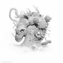 microscope tattoo design idea