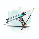 crossbow  tattoo design idea