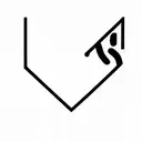 Simple heart with letters p and e tattoo design idea