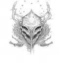 corvo tattoo design idea