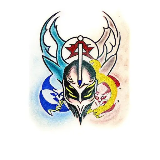 Kitana Mortal Kombat Fan tattoo design idea