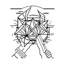 fan tattoo design idea