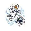 hunting tattoo design idea