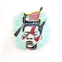 basquiat tattoo design idea