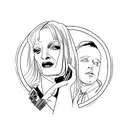 Pulp fiction poster Uma Thurman tattoo design idea