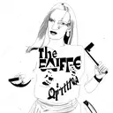 Pulp fiction poster Uma Thurman tattoo design idea