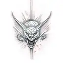 duality  tattoo design idea