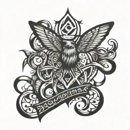 discipline equals freedom tattoo design idea