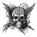 last rites tattoo design idea