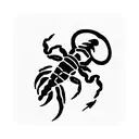 Scorpio  tattoo design idea