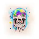 Creeks tattoo design idea