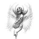 archangel raphael arm tattoo tattoo design idea