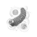 worm tattoo design idea