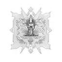 French Polynesian traditional 3/4 sleeve tattoo with lots of negative space  tattoo design idea
