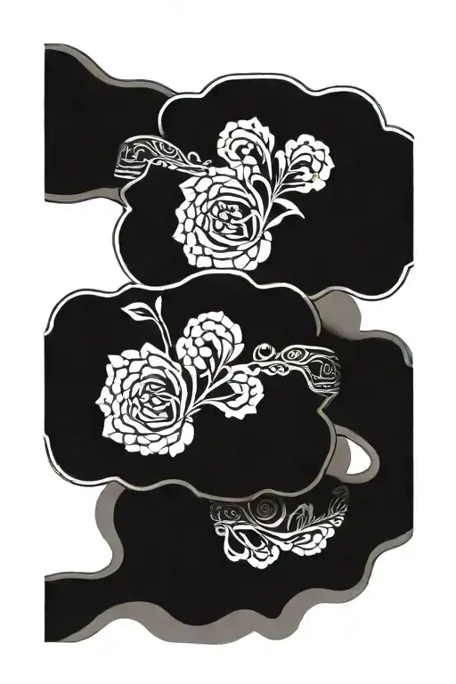 Bracelet tattoo design idea