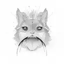 morse code line tattoo design idea