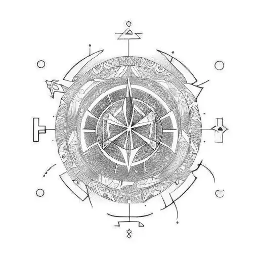 zodiac tattoo design idea