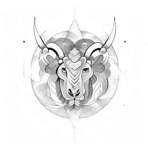 virgo,leo,taurus tattoo design idea