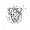 virgo,leo,taurus tattoo design idea
