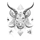 virgo,leo,taurus tattoo design idea