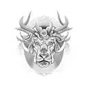 virgo,leo,taurus tattoo design idea