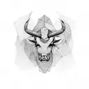 taurus  tattoo design idea