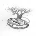 daughter footprint tattoo design idea