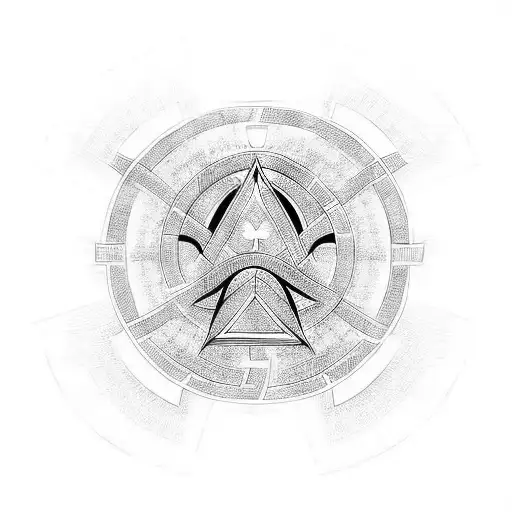 Ankh Symbol tattoo design idea