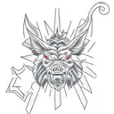 state of Arkansas outline  tattoo design idea