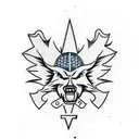 state of Arkansas outline  tattoo design idea