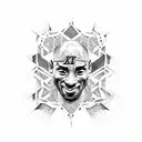 Kobe Bryant tattoo design idea