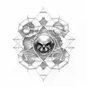 James Webb space telescope tattoo design idea