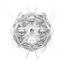 James Webb space telescope tattoo design idea