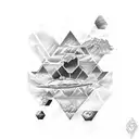 James Webb space telescope tattoo design idea