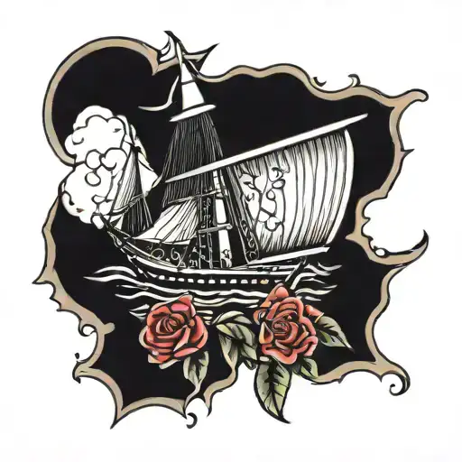 cape cod tattoo design idea