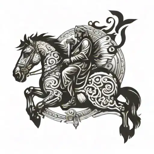 psalms 27 1 tattoo design idea