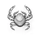 crab tattoo design idea