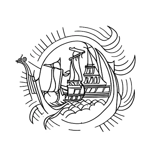 Noahs ark tattoo design idea