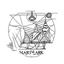 Noahs ark tattoo design idea