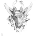 Noah ark and Hunter tattoo design idea