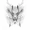 Noah ark and Hunter tattoo design idea