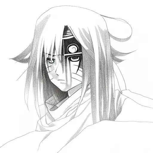 anime Itachi  tattoo design idea