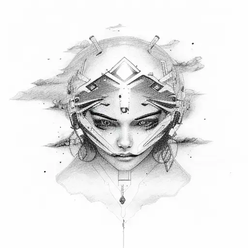 lyrics "I wanna feel it all, joy, pain, and sky tattoo design idea