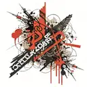 Biblical Scripture writing tattoo design idea