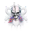 Grim Reaper tattoo design idea