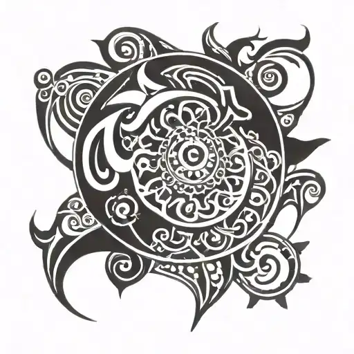 never despair tattoo design idea